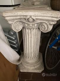 Colonne in agglomerato di pietra