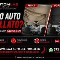 Rifacimento Cielo Auto Scollato ParmaReggio Emilia