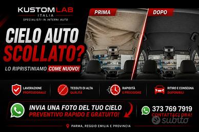 Rifacimento Cielo Auto Scollato ParmaReggio Emilia