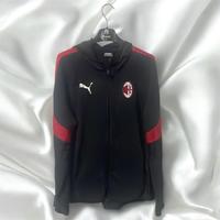 Giacca con zip Puma Ac Milan colore nero,Taglia S