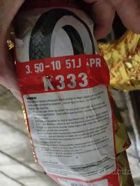 Copertoni vespa fascia bianca