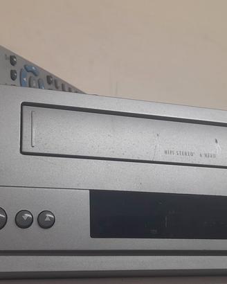 VIDEOREGISTRATORE LETTORE VHS GRUNDIG 6 HEAD+TEL