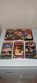 6 cassette VHS film