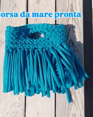borsa turchese 