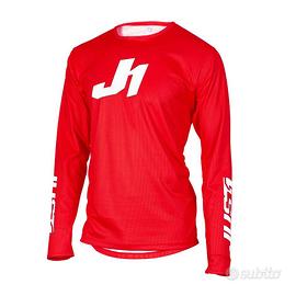 Maglia Bambino Cross Just1 J-ESSENTIAL YOUTH Red