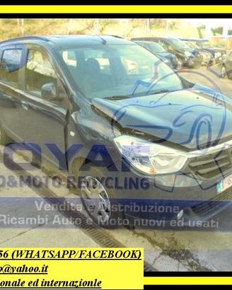 Ricambi Dacia Lodgy fino al 2020