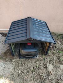 casetta per robot taglia erba