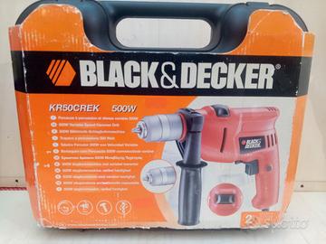Trapano Elettrico Black&Decker 500W KR50CREK