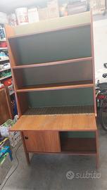 LIBRERIA e SCRIVANIA ANNI 60 