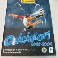 Album calciatori Panini 2003-2004 -12 figurine