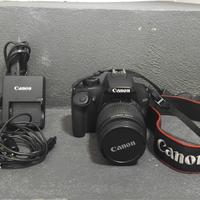 macchina fotografica Canon Eos 1000D e accessori