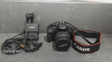 macchina fotografica Canon Eos 1000D e accessori
