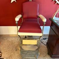 Sedia da barbiere anni 80/90