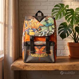 Zaino, Gormiti, scuola, 36 cm, vintage