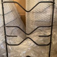 SET NUOVO NERO  3 GRIGLIE FUOCHI SMEG 27,5x40,5