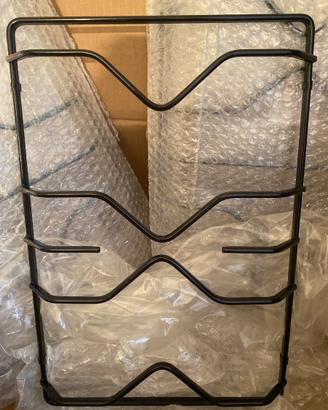 SET NUOVO NERO  3 GRIGLIE FUOCHI SMEG 27,5x40,5