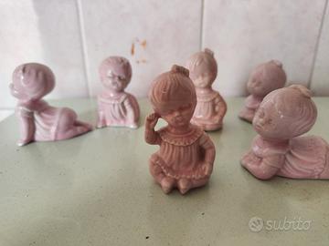 set vintage BAMBINi SOPRAMMOBILE ROSA vintage 