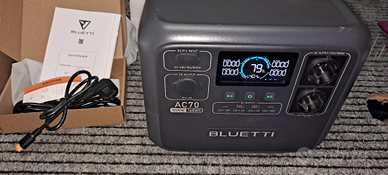 Generatore di corrente pawer station bluetti ac 70