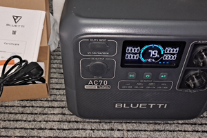 Generatore di corrente pawer station bluetti ac 70