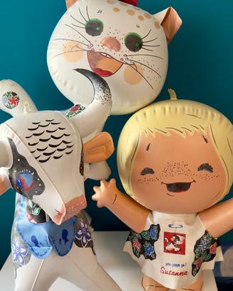 Trio mascotte Invernizzi – rare prime versioni