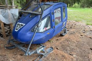trailer rimorchio porta persone per motoslitta/atv