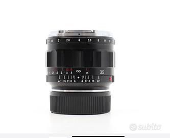 Obbiettivo Voigtlander Nokton 35mm f 1.2