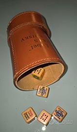 Set Vintage Dadi da Poker Dewar’s White Label