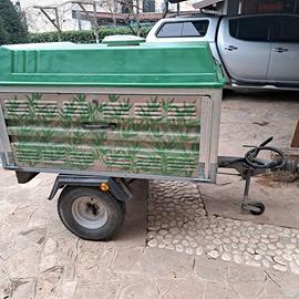 Carrello per trasporto cani/animali e attrezzature