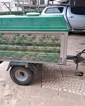 Carrello per trasporto cani/animali e attrezzature