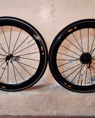 RUOTE BICI CORSA CARBONIO MAVIC SSC CX01 52 MM. 