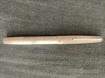 Penna stilografica vintage argento pennino oro 14k