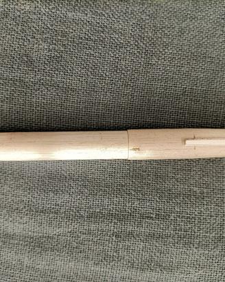 Penna stilografica vintage argento pennino oro 14k