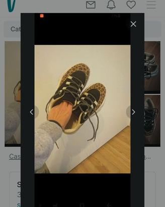 Sneakers leopardate tg 39