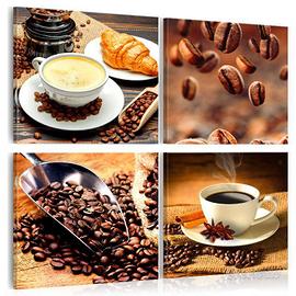 Quadro Collage Caffè E Cappuccino ARREDALACASA