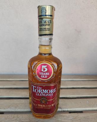 Scotch Whisky The Tormore-Glenlivet 5 Years Old