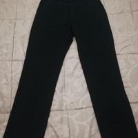 Pantaloni Uomo Zara Basic Nero Cotone Taglia 42