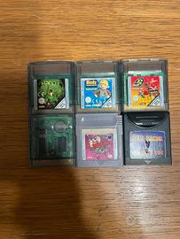 Mini lotto cartucce gameboy color