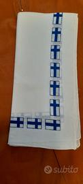 Bandana fazzoletto bandiera Finlandia 100% cotone