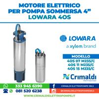 Motore sommerso 4" - 4OS LOWARA - M235/C