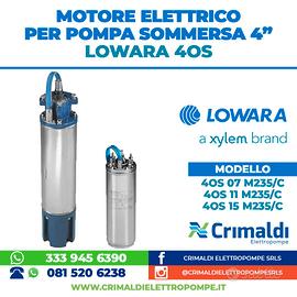 Motore sommerso 4" - 4OS LOWARA - M235/C