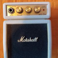 Amplificatore mini Marshall bianco