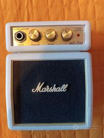 Amplificatore mini Marshall bianco