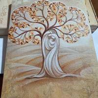 Quadretto albero della vita 13x18