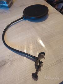 filtro anti pop microfono