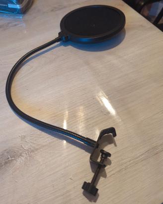 filtro anti pop microfono