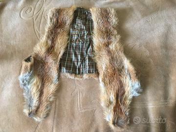 gilet di pelliccia vintage