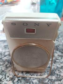 RADIOLINA SONY EPOCA ONDE MEDIE FUNZIONANTE BATTER