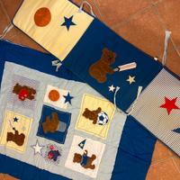 Paracolpi +. trapuntino per lettino bimbo.