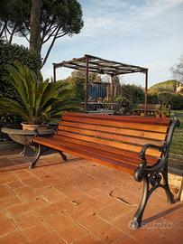 panchina da giardino 