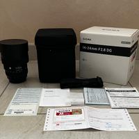 Sigma 14-24mm f/2.8 DG HSM Art (attacco Canon)